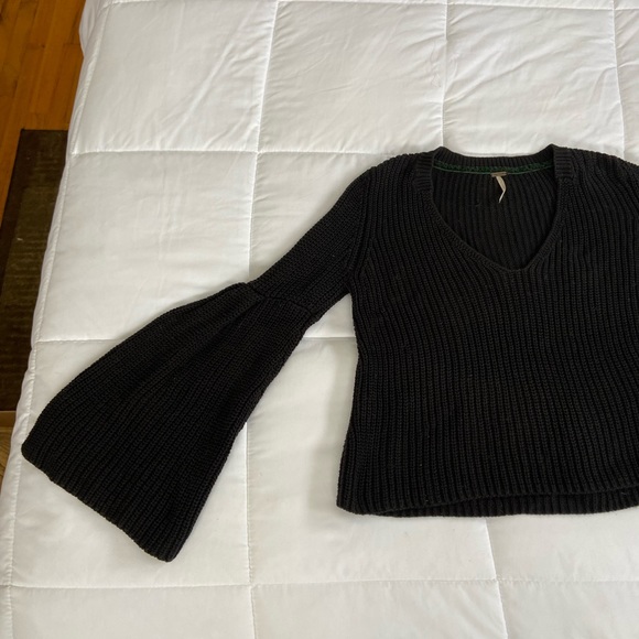 Free People Bell Sleeve Sweater - Picture 3 of 6